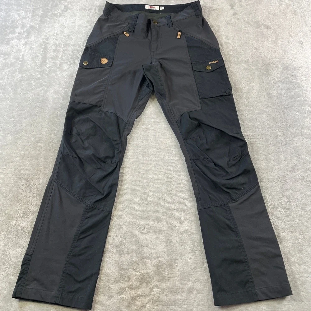 Fjallraven Nikka Curved Trousers Pants Womens 29 G 1000 Hiking Camping Light